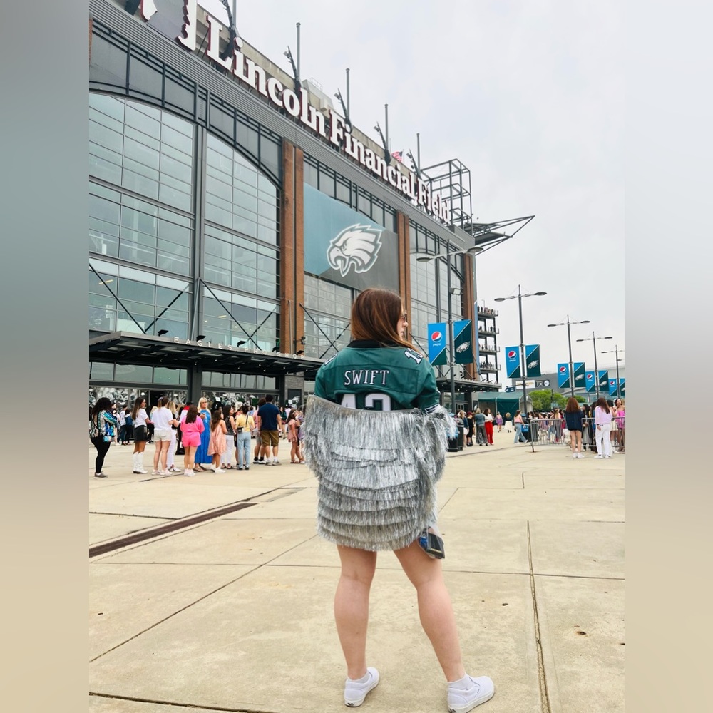 CUSTOM SEWN Silver Fringe Tassel Shirt